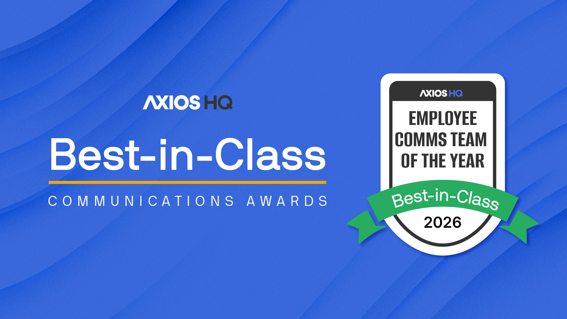 Employee Comms Team of the Year