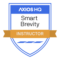 Axios HQ Smart Brevity Instructor