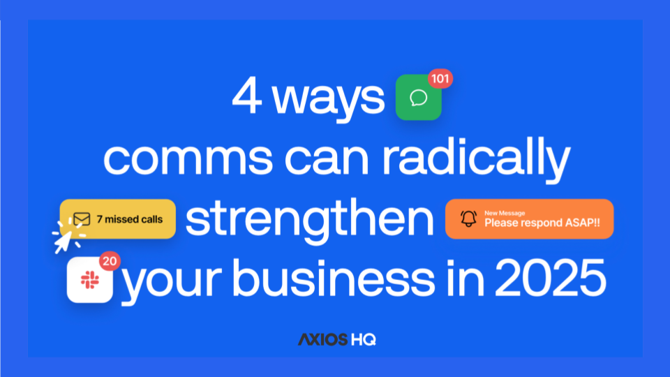 Comms report 2025