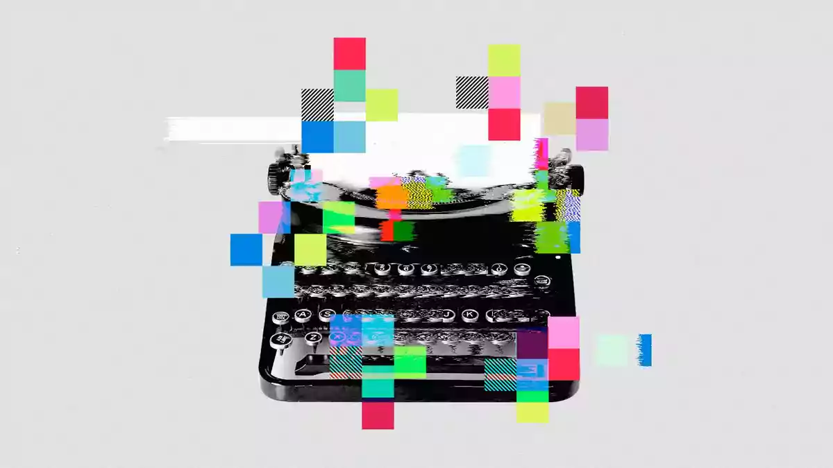 pixel typewriter